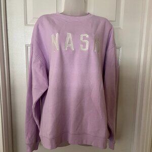 Lavendar NASH Crewneck Sweatshirt